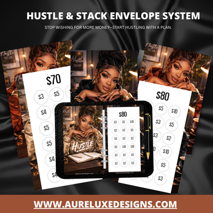Hustle & Stack Savings Envelope System